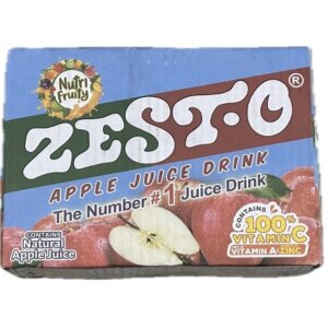 Zesto Apple Juice Drink 200ml x 10 pcs